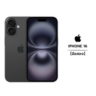 Apple iPhone 16【มือสอง ใหม่99%】【ไม่มีช่องใส่การ์ด】 Black 128GB