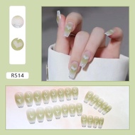 Fake Nails A2, glue sticker, nail polish, Wedding False Nailart, Bride and Groom