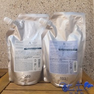 Anti-hair loss shampoo and conditioner for oily scalp 003 NUMBER THREE MURIEM A-R 500mlx2 (bag form)