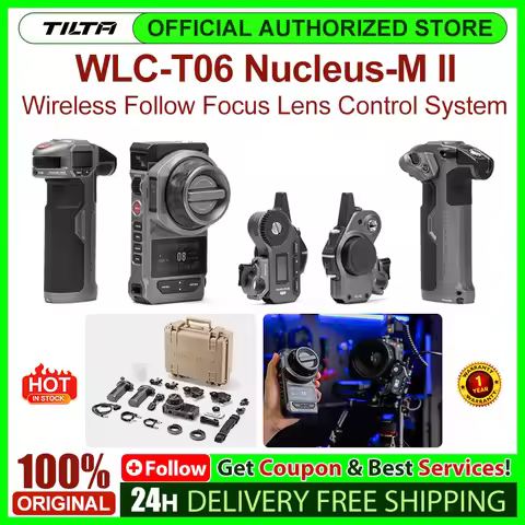 TILTA WLC-T06 Nucleus-M2 Nucleus-M II Wireless Follow Focus Lens Control System for DJI ROIN S Gimba
