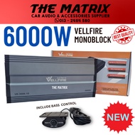[VE-3000.1D] CLASS D Vellfire 6000 Watt Monoblock Power Amplifier