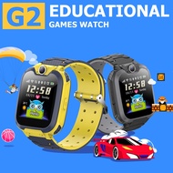 ✽✶☁ Children Game Watch with 2G SIM Phone Call Puzzle Game Play Music Camera Calculator Support SD Memory Card Kids Smart Clock G2