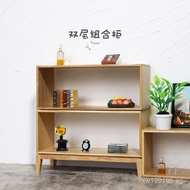 Dollhouse Accessories Miniature Toy Model Wooden Furniture Wabi-Sabi Style Mini diy Double-layer Fre