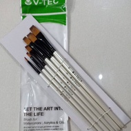CODE W5U7 VTec Brush A17H6A6 VTec Flat Brush Contents 6Pcs