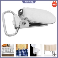 20 Pcs Table Cloth Blanket Tablecloth Bed Clips for Quilt Bedsheet 3.40X2.70X0.80CM Silver  nduni