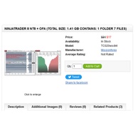 USD17  NinjaTrader 8 NT8 + OFA (Total size: 1.41 GB Contains: 1 folder 7 files)