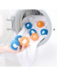 10入組魔術洗衣球,具有去毛功能,可用於洗衣機,抓寵物毛,去毛球,洗衣袋,桶清潔劑