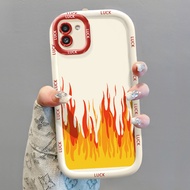 Samsung A03 Silicon Case Cartoon Fire