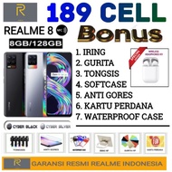 REALME 8 &amp; 8 PRO 8/128 GB GARANSI RESMI REALME INDONESIA