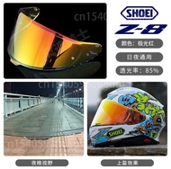 Suezwyu Shoei กระบัง CWR-F2สำหรับ SHOEI Z8 RF1400 CWR-F2 NXR2 Seluruh Wajah ตัดรังสียูวีเลนส์อุปกรณ์