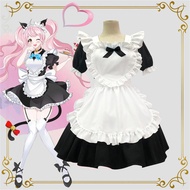 Kawaii Lolita Heart Maid Cosplay Costume Outfit Dress Girls Woman Waitress Japanese Lolita Cosplay C
