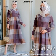 Zehra Midi Dress/Gamis/Baju Muslim/Baju Wanita