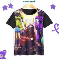 3D Kids T-Shirt | 3D Printed T-Shirt - Children's Clothing Free FireFF V9 04Ff009 - Clemir Store