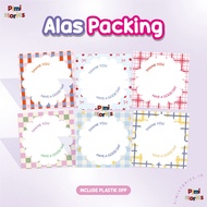 [INCLUDE PLASTIC] PACKAGING BASE - FREEBIES PACKING PAPER - COQUETTE - RING BRACELET - CUSTOM PACKAG