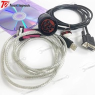 for Liebherr Diagnostic Scanner 9 pin Deutsch Cable Crane Heavy Duty Construction Equipment Diagnost