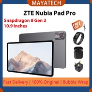 【Global Rom】ZTE Nubia Pad Pro Snapdragon 8 Gen 3 10.9 inches 10100 mAh 66W wired LCD 144Hz 13MP ZTE 