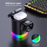 Bavin PC1033 3 in 1 magnetic wireless charger with LED Light folding bracket