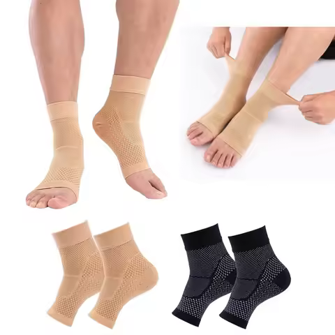 Ankle Fixator, Elastic Compression Bracket, Used for Joint Support, Leg Support Strap, Ankle Correct