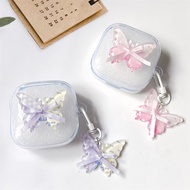 for Redmi Buds 6 Play / Buds 6 Active Case Buds 6 Pro / Buds 6 Lite / Buds 5 Pro Cute butterfly Soft