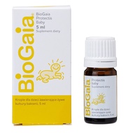 BioGaia Protectis Baby Probiotics Drops 5ml / Vitamin D 10ml Suplement Diety (Polish/English Version) Bundle