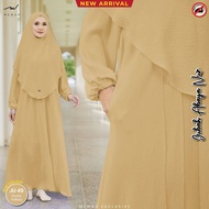 JUBAH ABAYA NUR BY MEWAH EXCLUSIVE | BAJU UMRAH MUSLIMAH IRONLESS