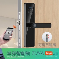 Door Lock Wooden Door Lock Fingerprint Lock Electronic Lock Tongtong Combination Lock Smart B & B Sm