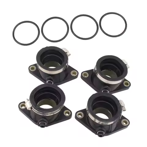 4pcs Carburetor Intake Manifold Boot set For Suzuki GS550E GS550T GS550M GS550L GS650E GS650G GS650G