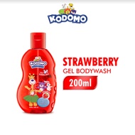 KODOMO Shower Gel Strawberry Botol 200ML