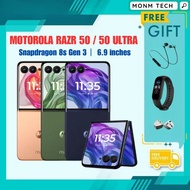 [Global Version ]Motorola Razr 50 Ultra Snapdragon 8s Gen 3  Motorola Razr 50 Dimensity 7300X Foldab
