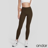 [ANDAR] Airywin Signature Leggings (Chocolate brown) Women Clothes korea style Work out clothes Anda
