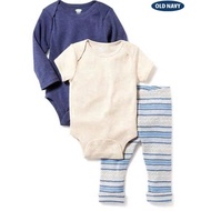 OLD NAVY Baby Boy Set 6-12 months - 3 pieces - American product