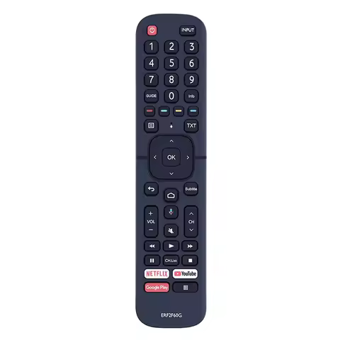 ERF2F60G remote control compatible with Hisense 32A56E 40A56E 50H8F 50A6501EU 55U6EU 65U6EU 50H78G 5
