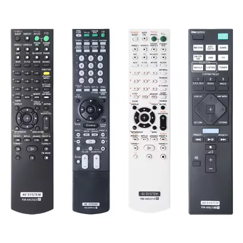 applies to Replace RM-AAU106 RM-AAU107 Audio System Remote Control For Sony STR-DH720 STR-DH730 STR-