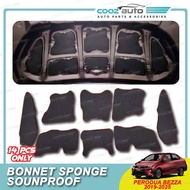 Perodua Bezza 2019 - 2025 Front Car Bonnet Sponge Sound Proof Bonnet Soundproof Cover Pelindung Buny