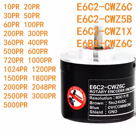 E6C2-CWZ6C E6C2-CWZ5B E6C2-CWZ1X E6B2-CWZ6C 10PR 20 30 50 100 200 1000PR 1024 1200 2048 2000 Rotary