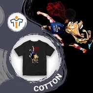 Malaysia Dato Lee Chong Wei Badminton Legend Cartoon Anime Kemeja Budak Cotton T Shirt