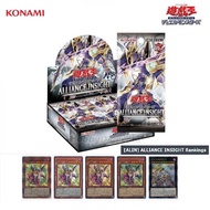 Genuine Pack YugiOH ALLIANCE INSIGHT hunting Magic Girl bandai Japan odd 1 bag of cards 5 cards d8 1