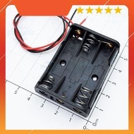 [3 Pieces]- Battery Box, 3xAAA Battery Tray 20cm Extension Cord