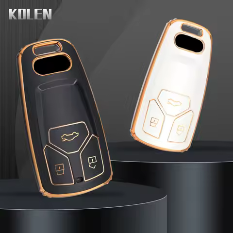 Fashion TPU Car Remote Key Case Cover Fob For Audi A4 B9 A5 A6 8S 8W Q5 Q7 4M S4 S5 S7 TT TTS TFSI R