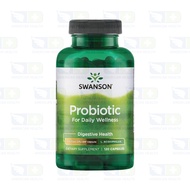 Swanson Probiotic for Daily Wellness Digestive Health, 120 Capsules