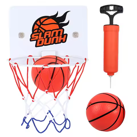 Suction Cup Basketball Hoop with Balls Indoor Basketball Hoop Wall-Mounted Basketball Hoop Basketbal