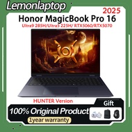 HONOR MagicBook Pro 16 2025 HUNTER Ultra9 285H/Ultra5 225H RTX5070 /RTX5060 16" 3K HONOR AI Laptop H