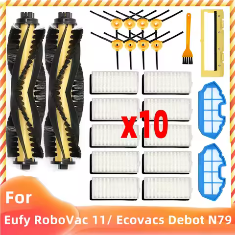 For Eufy RoboVac 11/11C Ecovacs Debot N79 N79S DN622 CONGA EXCELLENCE 990 Spare Parts Main Side Brus
