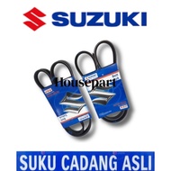FanTALI Fanbelt Fan Belt Radiator and AC Set PAIR SUZUKI Splash Old Lama New Splash Original Origina
