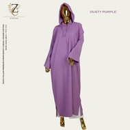 ZEELLZAHCLOSET KAFTAN HOODIE INAYA MUSLIM WOMAN HOODIE COOL FABRIC VIRAL COMFORTABLE IRONLESS KAFTAN