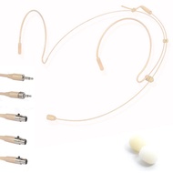 Headset Mic Omnidirectional With Microphone Cover For Sennheiser Microphone