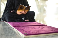 Sejadah Sandar Boleh Lipat Tebal Gebu / Foldable Prayer Mat / Kualiti Premium