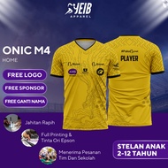 ONIC M4 HOME KIDS' TOP JERSEY | ESPORTS ESPORTS| FREE CUSTOM NICKNAME | GAMING JERSEY | Unit Unit Un