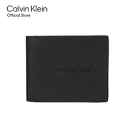 CALVIN KLEIN กระเป๋าสตางค์ผู้ชาย Micro Pebble Billfold Wallet รุ่น HP2166 001 - สีดำ