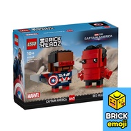 LEGO 40668 BrickHeadz Marvel Captain America & Red Hulk Figures
